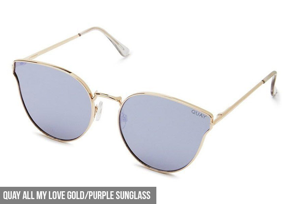 Quay All My Love Sunglasses Range - Three Colours Available