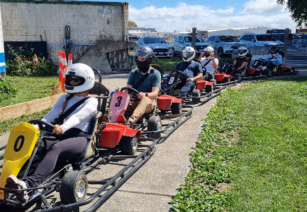 50% Off Go Karts Session - Sunday 20th September Only