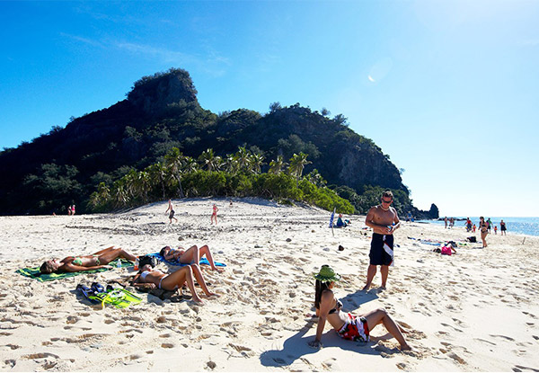 Fijian Seaspray Sailing Adventure for One Adult incl. a Full Day Out Sailing Between Islands, Drinks, Snorkelling, Island Village Visit, Entertainment & a BBQ Lunch - Options for a Child