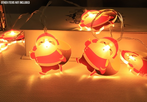 Santa Claus Christmas LED String Lights