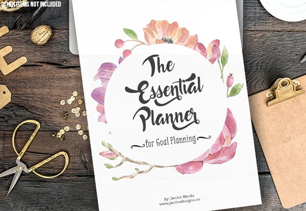 Printable Essential Goal Planner (Five-Page Planner)