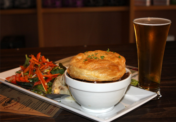 Filter Room Chef Selection Beef Pie & Drink of Your Choice for 'Beer & Pie July'