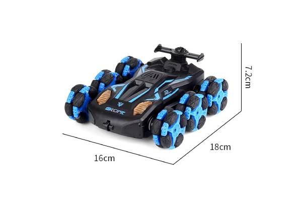 Kids Remote Control Stunt Car Toy with LED Lights