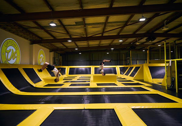 60-Minute Indoor Tramp Park Session for Two People