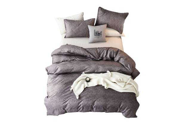 Quilt Cover Bedding Set - Three Colours & Four Sizes Available