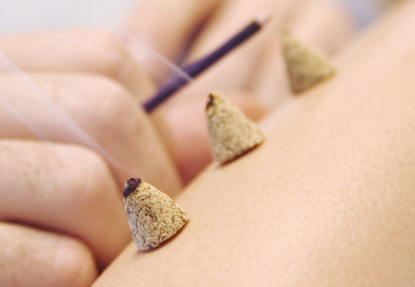 20-Minute Moxibustion Treatment for One Person - Options for Cupping, Reflexology, Chinese Traditional Foot Massage, a Reflexology Massage for Two & More