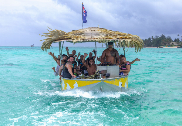 Rarotonga Snorkelling Lagoon Cruise for One incl. a Fresh Fish BBQ & Snorkelling Gear  - Options for Family Packages