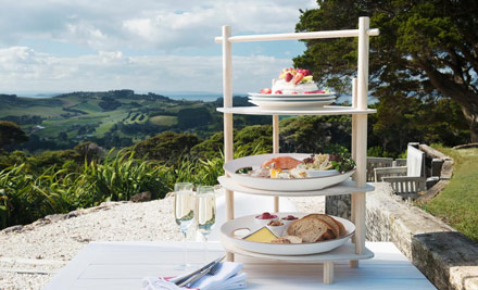 $149 for High Tea for Two People Incl. Ferry Tickets & Transfers to the Vineyard - Options for up to Six People