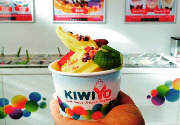 $10 Worth of KiwiYo Self-Serve Frozen Yoghurt, Shakes, Waffles or Smoothies