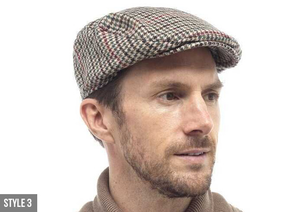 Flat Cap - Five Styles Available