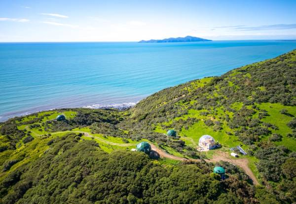 Midweek Dome Getaway at Escarpment Domes, Pukerua Bay - Gallery or Studio Dome Options for an Unforgettable Kapiti Coast Escape