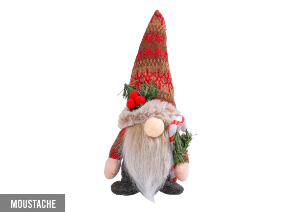 Christmas Santa Gnomes Plush Decorations - Two Styles Available