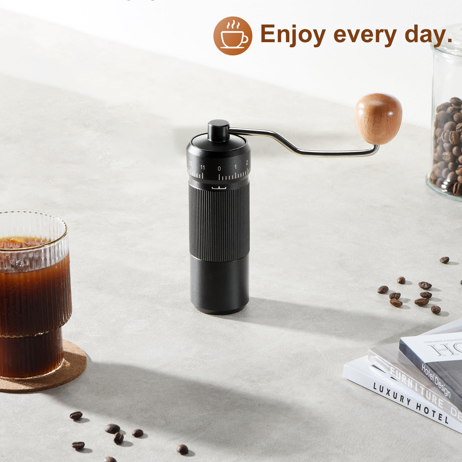 Manual Coffee Grinder - Two Colours Available