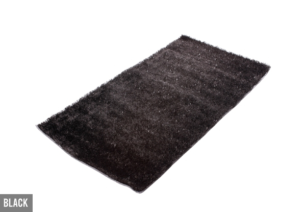 Modern Shaggy Runner Rug - Two Colours Available