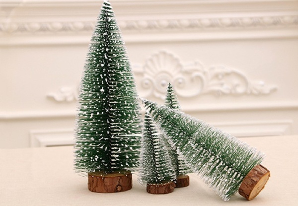 Tabletop Mini Cedar Christmas Tree - Four Sizes Available