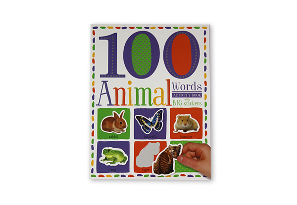 100 First Sticker Activity Four-Book Set