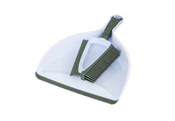 Kitchen Stovetop Table Cleaning Broom with Dustpan & Squeegee