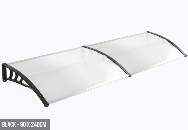 Outdoor Window or Entryway Canopy - Two Colours & Five Sizes Available