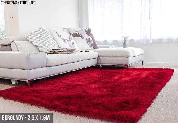 Dream Luxurious Shaggy Rug - Four Colours & Two Sizes Available