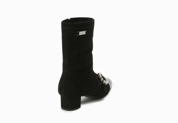 Ugg Journee Black Ankle Boots - Six Sizes Available