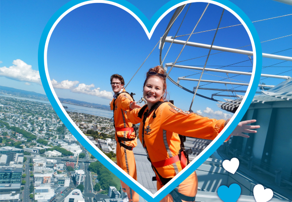 Valentine's Package for Two incl. SkyWalk Experience, Sky Tower Admission & NZ Kapati Cheese Board with Wine or Beer Match - Valid Until 31st March 2021