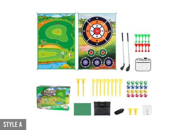 Two-in-One Golf Chipping Game Training Kit - Two Styles Available