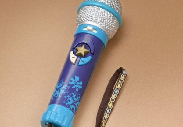 Okideoke Kids Microphone Karaoke Toy