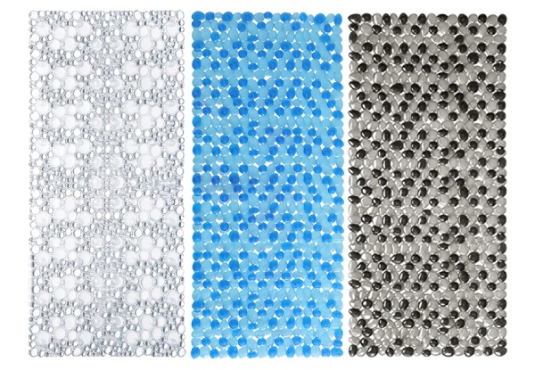 Pebble Bathtub Shower Mat - Three Colours Available & Two Sizes Available
