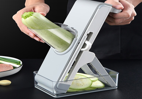 Adjustable Mandoline Vegetable & Fruit Slicer - Two Colours Available