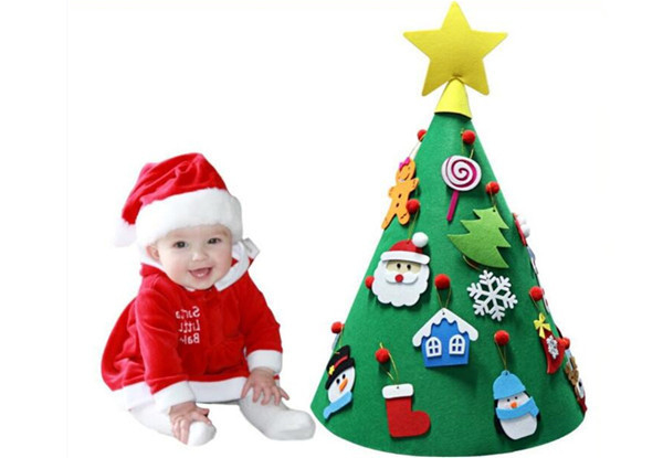 DIY Felt Christmas Tree Kit - Four Styles Available