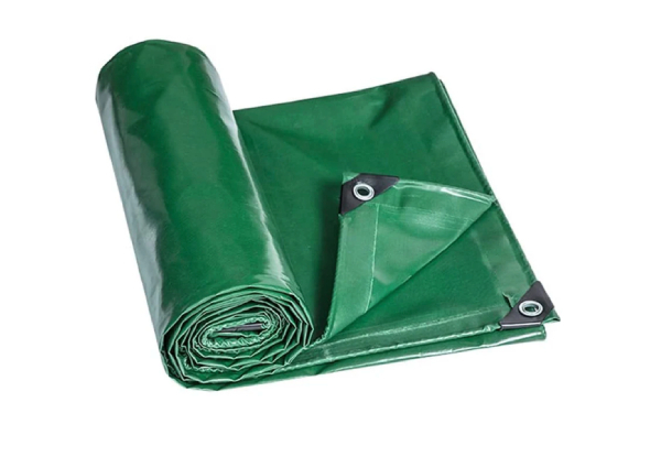 Heavy-Duty 4x6m Canvas Tarpaulin