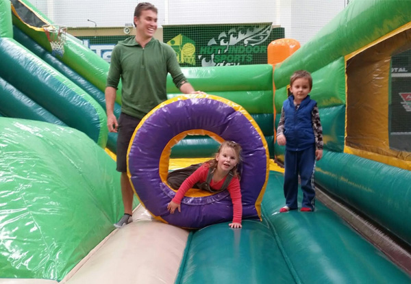 One Entry Into Mission: Inflatable Available at Two Locations with an Option for Two Entries - Open Sundays Only