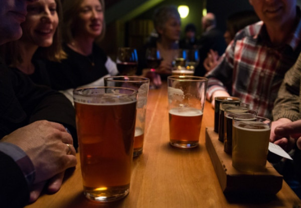 Taster Trays of Four or Six Beers & Fries to Share - Options for up to Four People