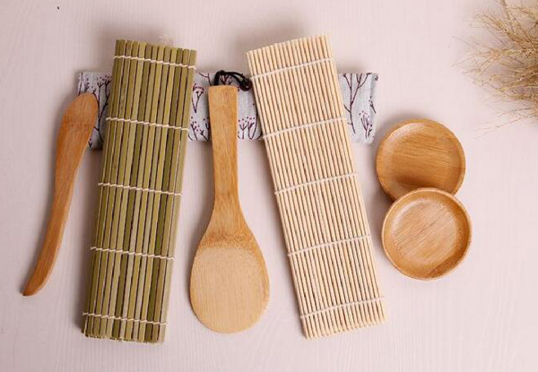 10-Piece DIY Sushi-Making Tool Set with Package Bag - Option for Two