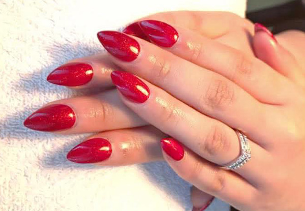 Acrylic Nails - Options for a Regular Colour, French Tips or Gel Polish