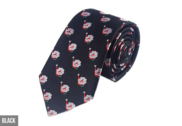 Christmas Tie - Four Colours Available & Option for Two with Free Delivery