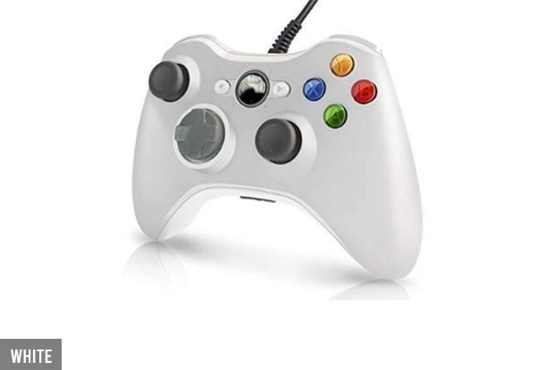 USB Controller Compatible with Microsoft Xbox 360 -  Two Colours Available