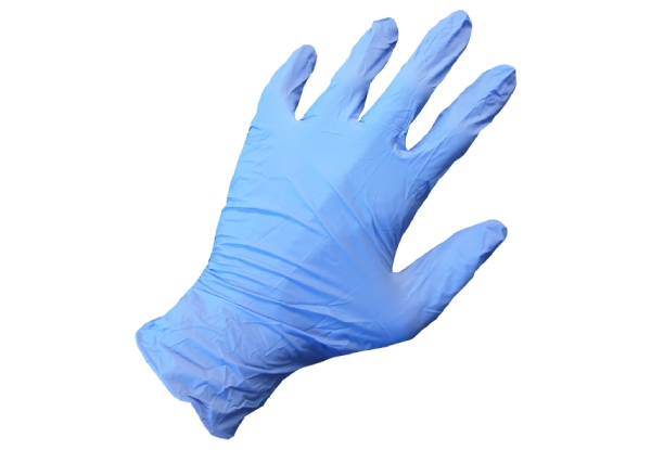 100 Blue Nitrile Powder-Free Gloves - Three Sizes Available & Option for Three or Five Packs