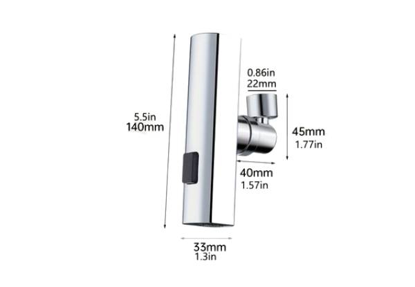 Multifunctional Three-Mode Faucet
