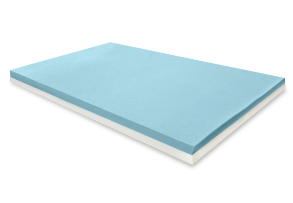 Dual 8cm Memory Foam Topper - Four Sizes Available