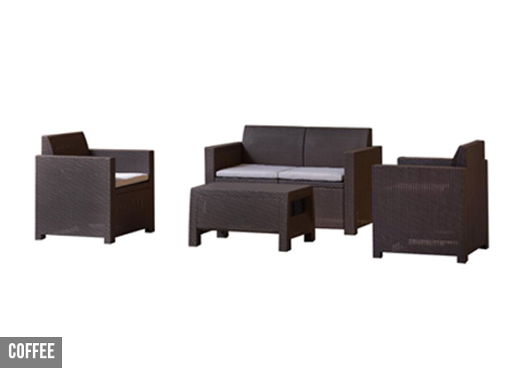 Four-Piece Outdoor Sofa Set - Two Colours Available