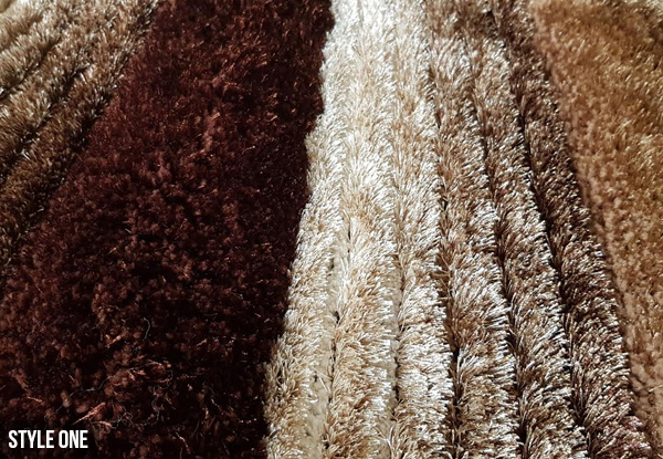 3D Thick Printed Rugs - Four Styles & Three Sizes Available - North Island Delivery Only