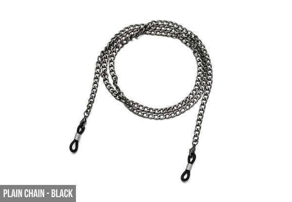 Two-Pack of Chain Holders for Glasses - Five Options Available & Option for Four-Pack