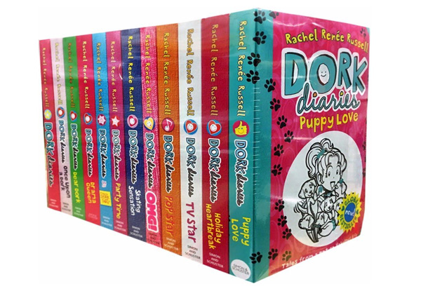 12-Book Dork Diaries Set - Option for Two Sets Available