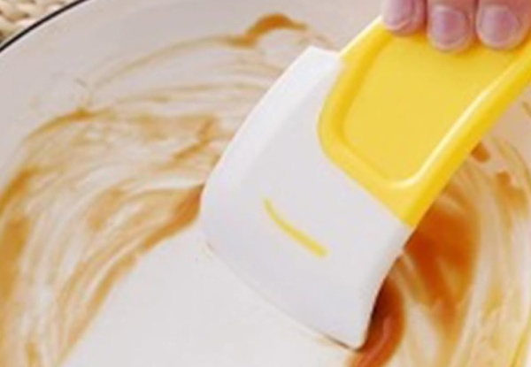 Two-Piece Oil-Proof Silicone Kitchen Scraper