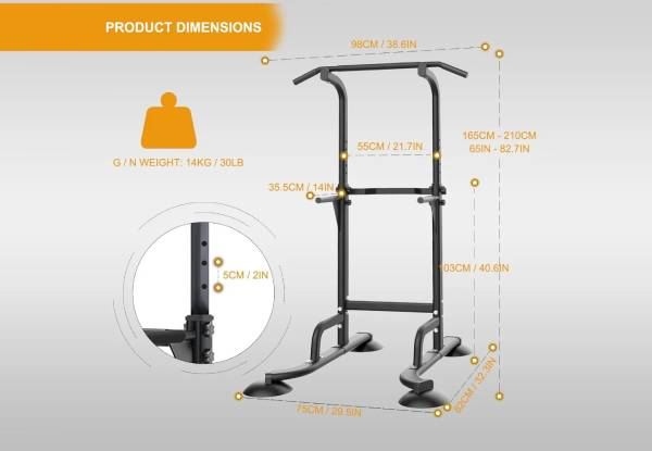 Multifunction Pull-Up Power Tower Station