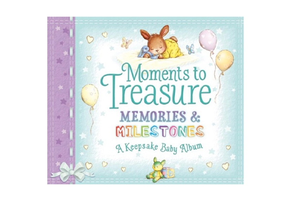 Moments to Treasure Baby Album & Milestone Cards