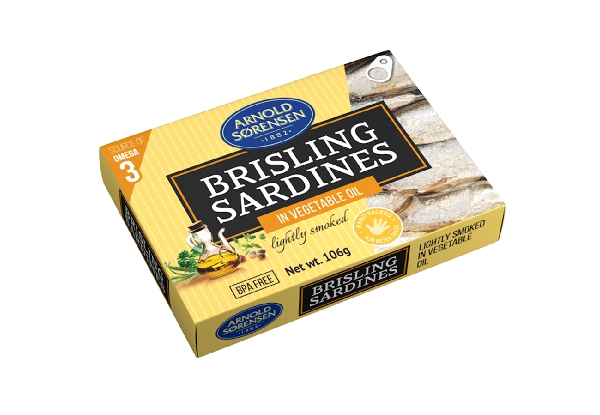 46 Cans of Latvian Brisling Sardines in Oil