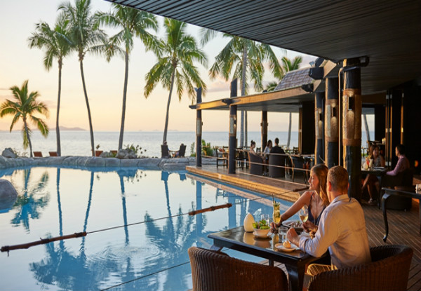 Per-Person Twin-Share Five-Night Fijian Beachfront Getaway at Doubletree Resort By Hilton incl. Daily Buffet Breakfast, WiFi in Public Areas, Prepaid Fijian Taxes & Return Airport Transfers - Option to add Children Available