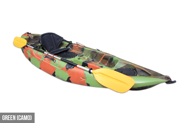 $469 for a 2.8m Deluxe Kayak incl. Seat & Paddle – Three Colours Available